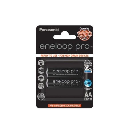 Panasonic 1x2 Eneloop Pro Mignon AA - BK-3HCDE/2BE